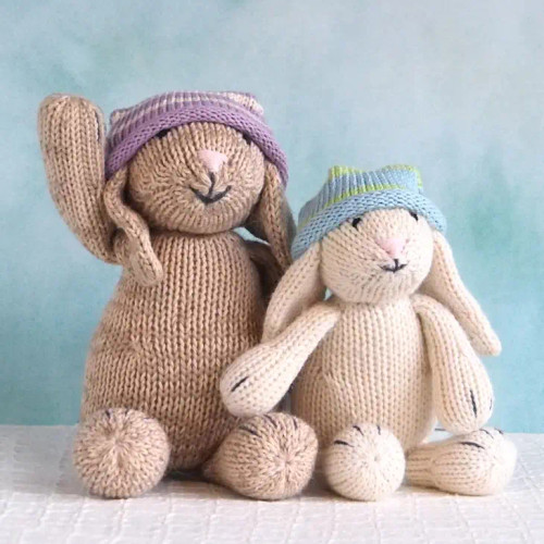 Little White Bunny in Slouch Hat | Melange Collection