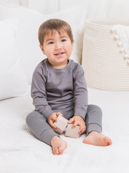 Classic Portland Pullover | Pewter | Colored Organics