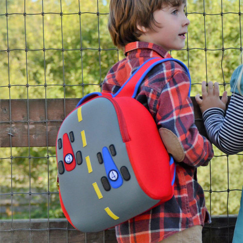 Race Car Backpack | Dabbawalla Bags