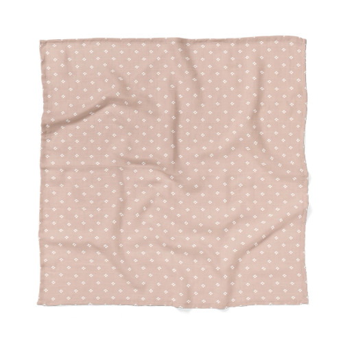 Boho Square Pink Sand Swaddle | Mini Wander