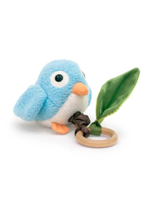 Crawling Critter Teething Toy | Blue Birdy | Apple Park