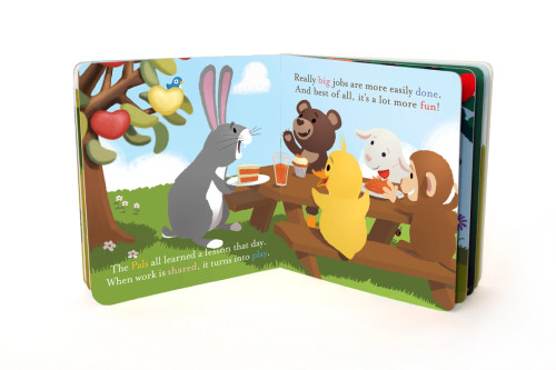 Continue the adventure with Bunny's Garden - Book 2 from Apple Park! This delightful physical book is brand new and ready to captivate young readers.
