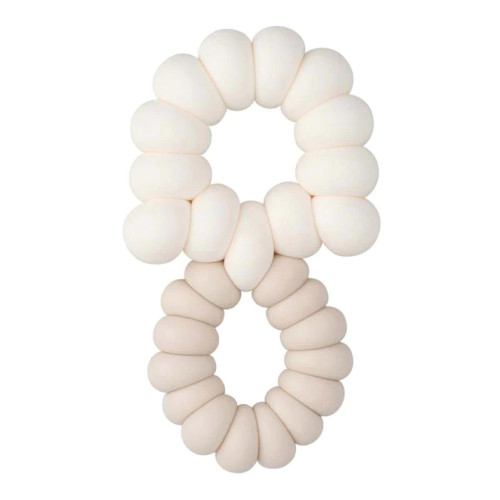 Mushroom Teether | Soft White and Natural | Ali Oli