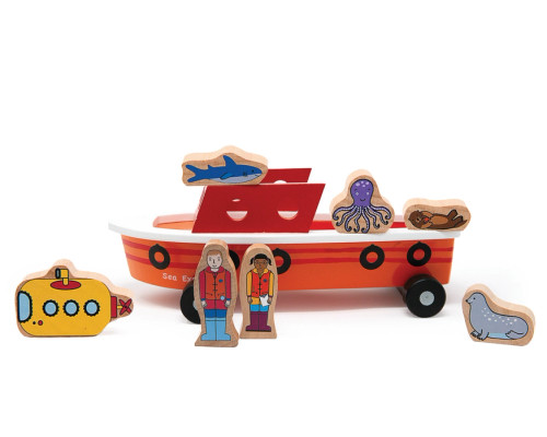 Ocean Explorer Magnetic Ship | Jack Rabbit Creations