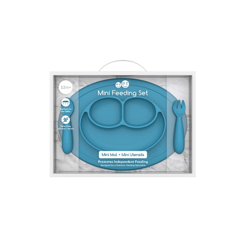 Mini Feeding Set - Blue | ezpz