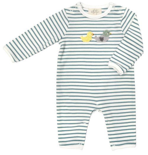 Crochet Baby and Daddy Duck Romper Babygro | Albetta