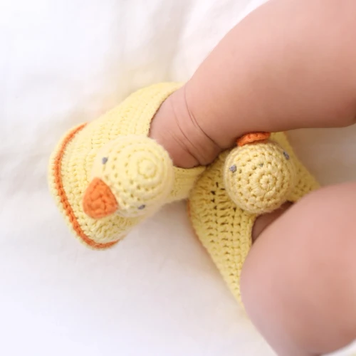 Albetta Crochet Chick Booties
