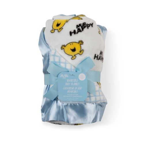 Reversible Baby Blanket Mr. Happy | JUJUBE