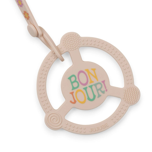  Silicone Teether Ring | Bonjour Bébé | JuJuBe