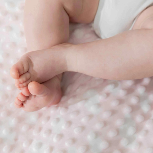 Pink Cozy Blanket | Bamboo Little