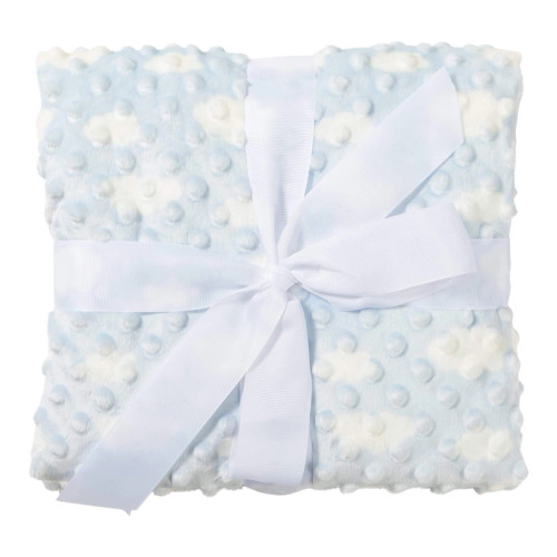 Blue Cozy Blanket | Bamboo Little