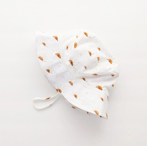 Sunshine Bucket Hat UPF 50+ with Adjustable Breakaway Strap | Huggalugs