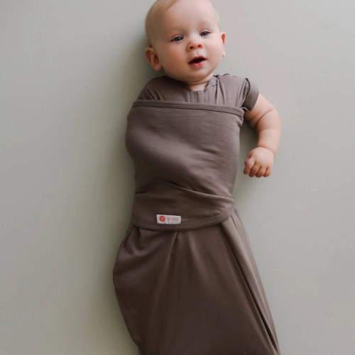Transitional Swaddle Wrap | Swaddle Sack | Cocoa