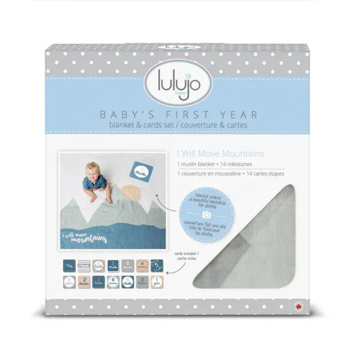 I Will Move Mountains - Milestone Blanket | Lulujo