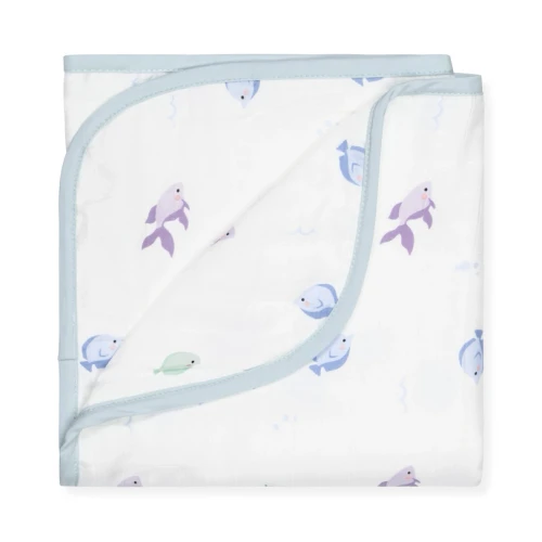 Fish Blanket | Bamboo Little