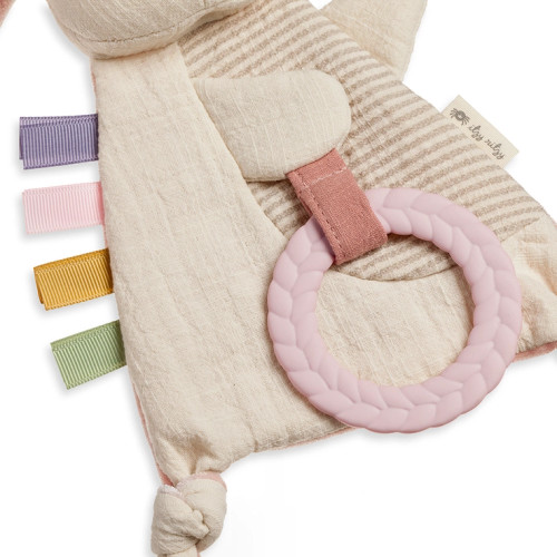 Introducing the Itzy Ritzy Bitzy Crinkle Bunny, an engaging and delightful sensory crinkle toy designed for little ones.
