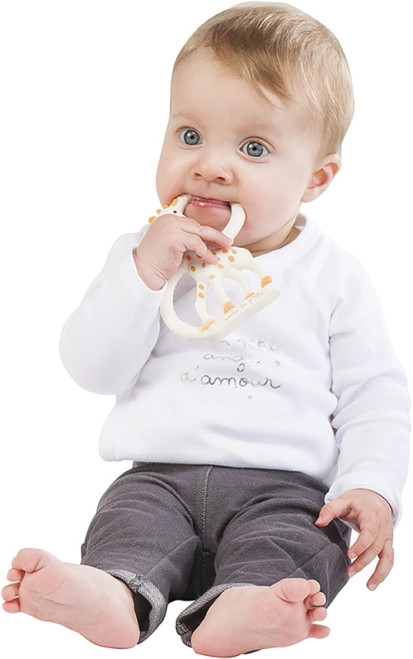 Looking for the perfect gift? A sophie the giraffe teething ring is an excellent choice for baby showers or as a thoughtful present for new parents.