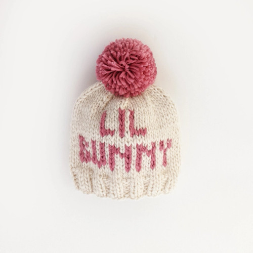 Lil Bunny Pink Beanie Hat | Huggalugs