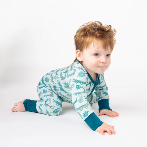 Later Gator Bamboo Convertible Baby Pajamas | Emerson and Friends