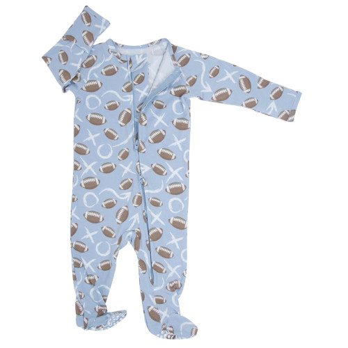 Zipper Footie - Patrick by Sweet Bamboo