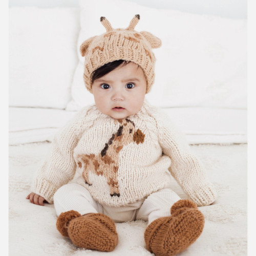 Giraffe Sweater for Baby & Toddler | Huggalugs
