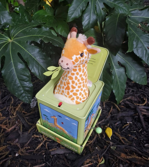 Giraffe - Jack-in-the-Box by Jack Rabbit Creations