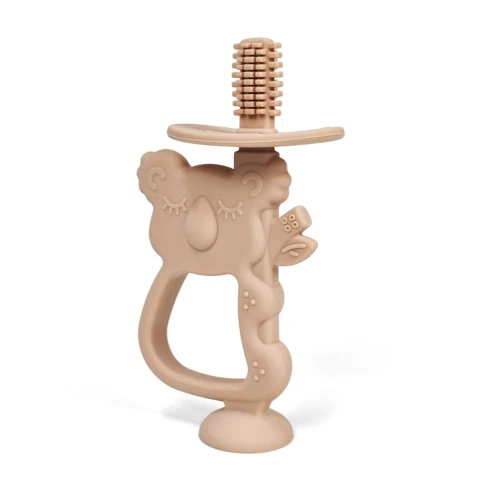 Introduce your little one to the world of oral hygiene with the Ali+Oli Training Toothbrush Oral Care - Koala (Pink)