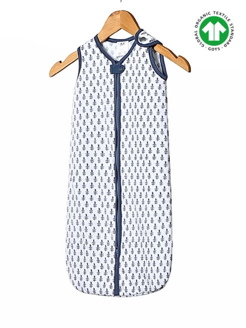 TOG 0.6 (Lightweight) - Fort Blue Wearable Baby Sleep Sack | Malabar Baby