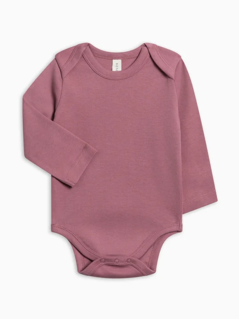 Our bodysuits run true to size. Organic Long Sleeve Bodysuit - Bloom from Colored Organics