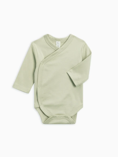 Colored Organics | Kimono Bodysuit - Mint