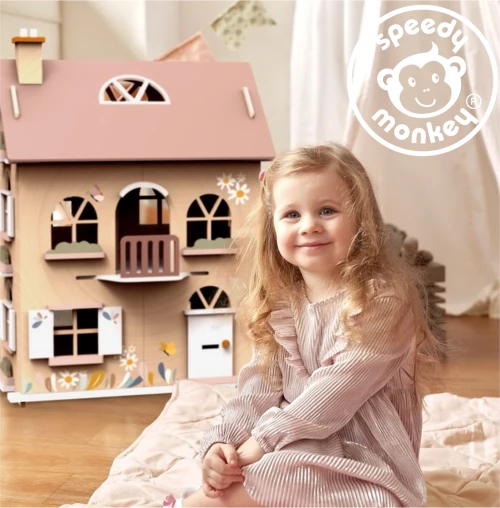 Moulin Roty kitchen set Includes 4 chairs for a complete kitchen experience.
