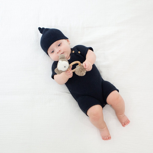 Organic Cotton Rattle | Monkey | Zestt Organics