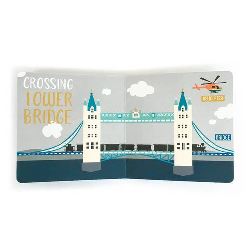  Aboard London | A Travel Primer Children's Baby Book | Lucy Darling