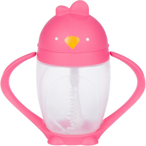 Lollacup | Straw Sippy Cup | Posh Pink
