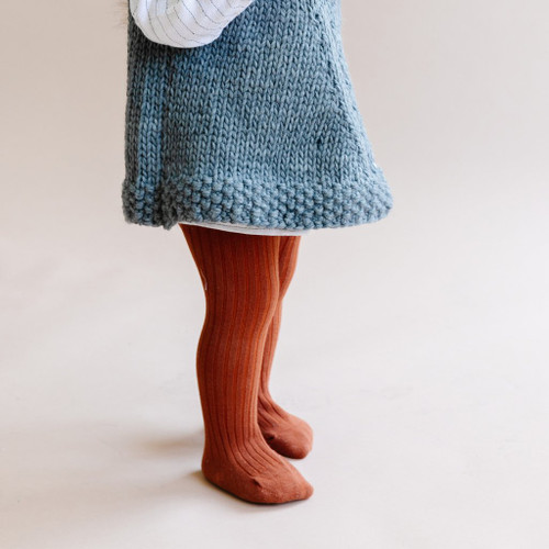 Cotton Tights | Cinnamon | The Blueberry Hill