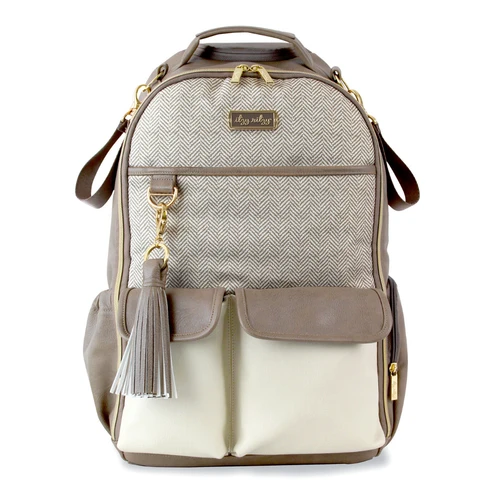 Boss Backpack Diaper Bag | Vanilla Latte | Itzy Ritzy