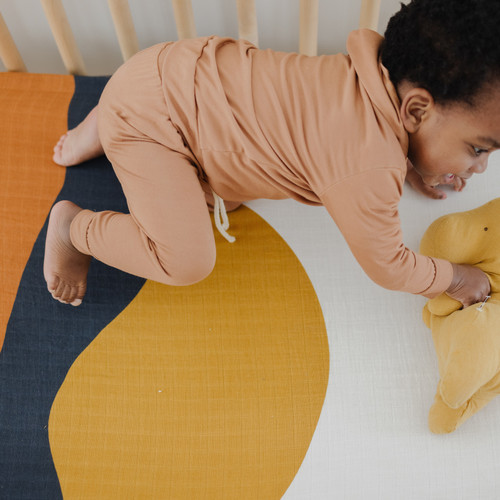 Sunset Crib Sheet | Clementine Kids