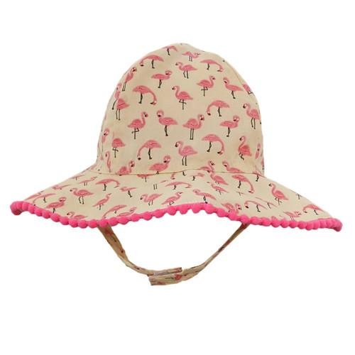 Flamingo Sun Hat | Huggalugs