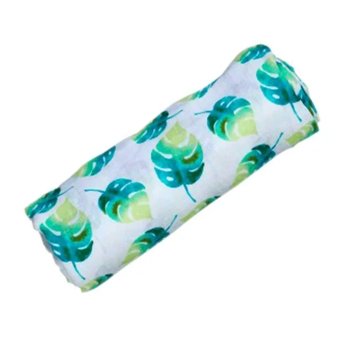 Organic Swaddle | Leaf | Malabar Baby