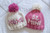 Be Mine Valentine's Day Hand Knit Hat | Huggalugs