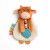  Itzy Lovey Plush and Teether Toy | Wyatt the Highland Cow| Itzy Ritzy