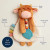  Itzy Lovey Plush and Teether Toy | Wyatt the Highland Cow| Itzy Ritzy
