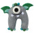 Felt Sea Tooth Monster Pillow | Global Crafts