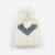 Heart Knit Hat | Gray | The Blueberry Hill