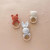 Cotton Crochet Rattle Teether | Fox | The Blueberry Hill