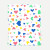'I Heart You' Colorful Crib Sheets | Norani