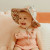 Vintage Flora Sunhat UPF 50+ with Adjustable Breakaway Strap | Huggalugs
