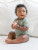 Short Sleeve Bodysuit | Thyme | Colored Organics