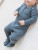 Peyton Zipper Sleeper | Harbor | Colored Organics