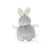 Roly Poly Bloom | Gray Bunny | Bunnies by the Bay
